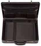 Kenneth Cole Reaction Manhattan Leather Single Compartment Expandable 17" Laptop Attaché, Black