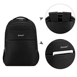 Rolling Backpack, Gonex Water Repellent Wheeled Backpack Nylon 20inch Black