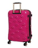 it Girl 30.1" Smooch 8 Wheel Hardside Expandable Spinner, Pink