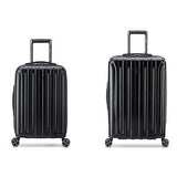 DELSEY Paris Titanium DLX Hardside Luggage with Spinner Wheels, Black, 2-Piece Set (21/25)