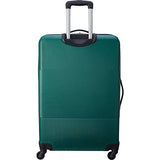 DELSEY Paris 3-Piece Hardside Set (Carry-on, Checked Suitcase and Weekender Bag), Dark Green