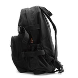 Pokemon Pikachu Army Sport Heavyweight Canvas Backpack Bag, Black Large