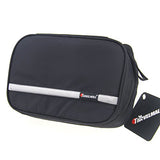 Relavel Travel Toiletry Bag Business Toiletries Bag for Men Shaving Kit Waterproof Compact Hanging Travel Cosmetic Pouch Case for Women Black