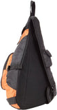 California Pak Luggage Sling Messenger, 18 Inch, Orange