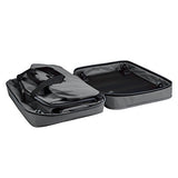 Biaggi Zipsak Micro Fold Spinner Carry-On Suitcase - 22-Inch Luggage - As Seen on Shark Tank - Gray