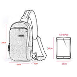 Sling Backpacks Chest Bags Crossbody Shoulder Packs Daypacks for Traveling Cycling Walking Hiking