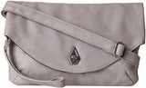 Volcom Women's On The Fritz Cross Bag, Charcoal, One Size