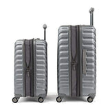 Citadel Deluxe 20" and 24" Hardside Spinner Luggage Set by Travelpro, Gun Metal Gray