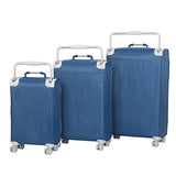 It Luggage World'S Lightest 27.6" 8 Wheel Lightweight Spinner , Blue Ashes