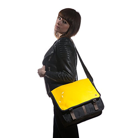 Token Bags Metropolitan Enamel Dj Bag, Yellow, One Size