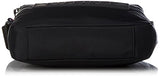 Tommy Hilfiger Mens City Nylon Slim Reporter Laptop Bag Black (Black)