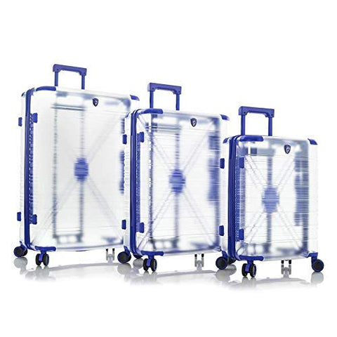 Heys America X-Ray Spinner Luggage (Blue, 3pc Set)