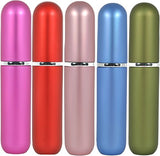 Essential Oil Blank Nasal Inhaler - Refillable Metal Aluminum Inhaler - 5 Gorgeous Colors
