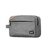 Mia Toro Organizer Packing Toiletry Bag, Gray