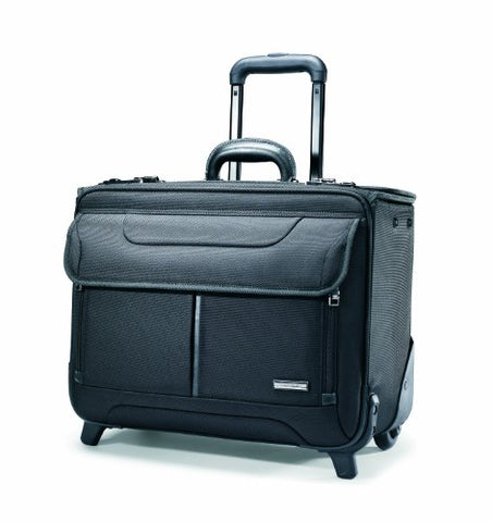 Samsonite Wheeled Catalog Case, 17-1/4 X 7-1/2 X 13 Inches, Black (458311041)
