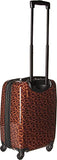 Calvin Klein Unisex CK-510 Signature Hardside 20" Upright Suitcase Brown One Size