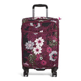 Vera Bradley Iconic Small Spinner,  Bordeaux Meadow, One Size