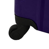 Chariot Vercelli 3 Piece Hardside Lightweight Upright Spinner Luggage Set, Purple, One Size