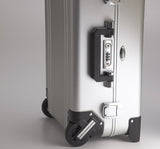 Zero Halliburton Classic Aluminum Carry On 2 Wheel Travel Case, Silver, One Size