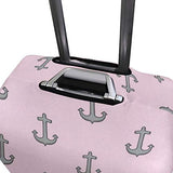 Luggage Cover Suitcase Anchor Ocean Pattern Luggage Cover Travel Case Bag Protector for Kid Girls