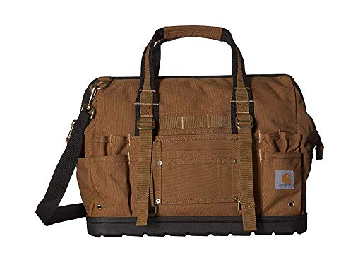 Carhartt Unisex 18" Legacy Tool Bag w/Molded Base Carhartt/Brown One Size