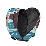 ALAZA Sea Ocean Shark Fish Backpack Daypack College School Travel Shoulder Bag