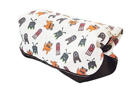 Vietsbay'S Women Vintage Monsterprint Canvas Toiletry Bag Makeup Cosmetic Pouch