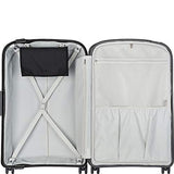 Delsey Luggage Belfort DLX 30" Checked Spinner, Purple