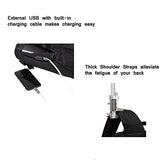 Backpack For Laptops Up To 18.4 Inch Hiking Backpack Water Resistant Travel Backpack Shockproof