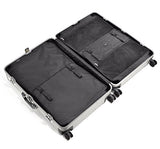 Zero Halliburton Geo Aluminum 3.0 30" 4 Wheel Spinner Travel Case Zrg2530 (Silver)