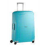 Samsonite S'Cure Hardside Checked Luggage with Spinner Wheels, 28 Inch, Aqua Blue