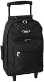 Everest Wheeled Backpack - Standard, Black, One Size