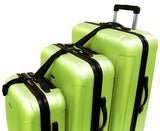 Traveler’S Choice Freedom 3-Piece Lightweight Luggage Set, Apple Green (20"/25"/29")