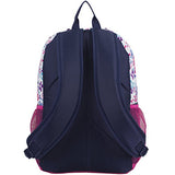Fuel Girls Multi Pocket Deluxe School Backpack, Casual Daypack, Multipurpose Bag, Spring