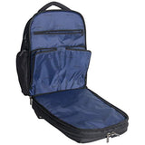 Kenneth Cole Reaction Dual Compartment 17" with USB Laptop Backpack Black One Size