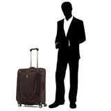 Travelpro Luggage Crew 11 25" Expandable Spinner Suitcase W/Suiter, Mahogany Brown