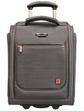 Ricardo Beverly Hills San Marcos 16-Inch Under Seat Rolling Tote, Gray