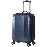 Ben Sherman 20" Pap Expandable 8-Wheel Luggage Carry-On, Navy