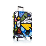 Romero Britto Luggage Collection By Heys USA 26'' Spinner Suitcase (Butterfly)