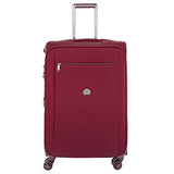 Delsey Luggage Montmartre+ 3 Piece 4 Wheel Lugset, 21/25/29, Bordeaux