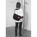 Manhattan Portage Vintage Junior Messenger Bag, Black, Medium