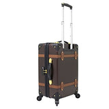 Chariot Titanic 20-Inch Hardside Upright Spinner Carry, Brown