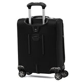 Travelpro Luggage Platinum Elite 20" Carry-On Intl Expandable Spinner W/Usb Port, Shadow Black