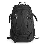 OASIS LAND 30L Outdoor Bag Climbing Rucksack Backpack Camouflage Bag for Camping Trekking Hiking,Black