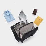 ZH Carry-On Luggage Business Travel Wheeled Rolling Laptop PC Tablet Computer Trolley Backpack, Suitcase Hand Luggage Cabin Approved Bag Lightweight for Trave Men Women