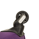 Skyway Mirage 2.0 | 3-Piece Set | 20" and 24" Expandable Spinners, Travel Pillow (Purple Magic)