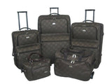 American Flyer Luggage Pemberly Buckles 5 Piece Set, One Size