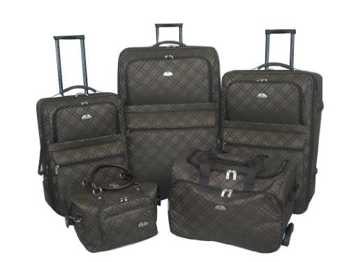 American Flyer Luggage Pemberly Buckles 5 Piece Set, One Size