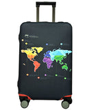 Spandex Luggage Cover for Travel- HoJax Suitcase Protective Bag Cover for Samsonite Delsey Fit