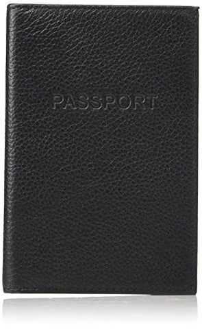 Buxton Hudson Pik-Me-Up RFID Passport Cover, black